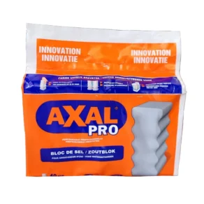 Axal Zoutblokken<br>100 x 4 stuks van 2,5 kg = 1000 kg<br>Totaal €655 ex BTW